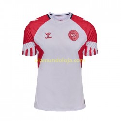 Camisola Dinamarca Homem Equipamento Segundo 2023 Manga Curta